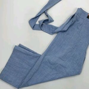 Women's Blue Pants Wide Leg